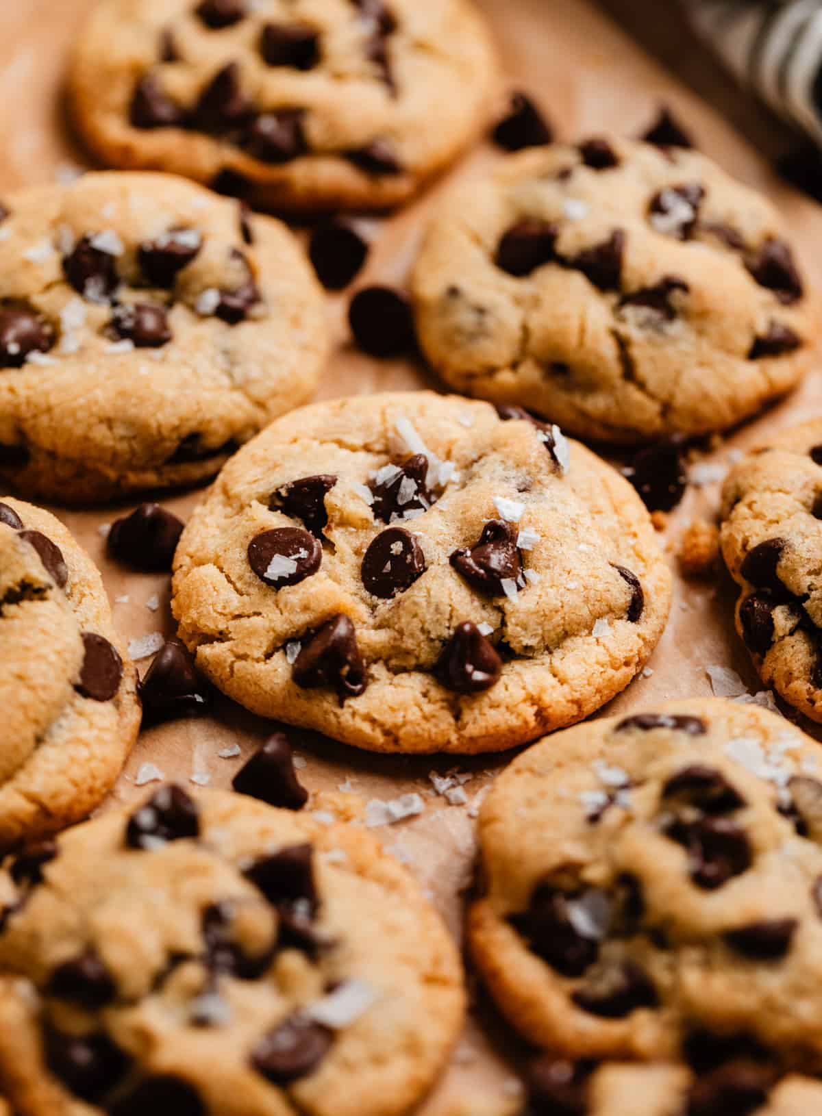 just some cookies, chocolate chip